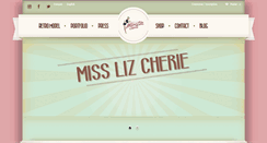 Desktop Screenshot of misslizcherie.com